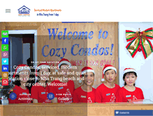 Tablet Screenshot of cozy-condos.com